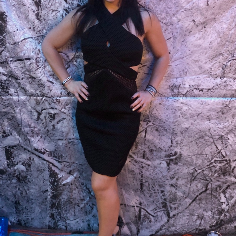 Kendall & Kylie dress with cut-outs